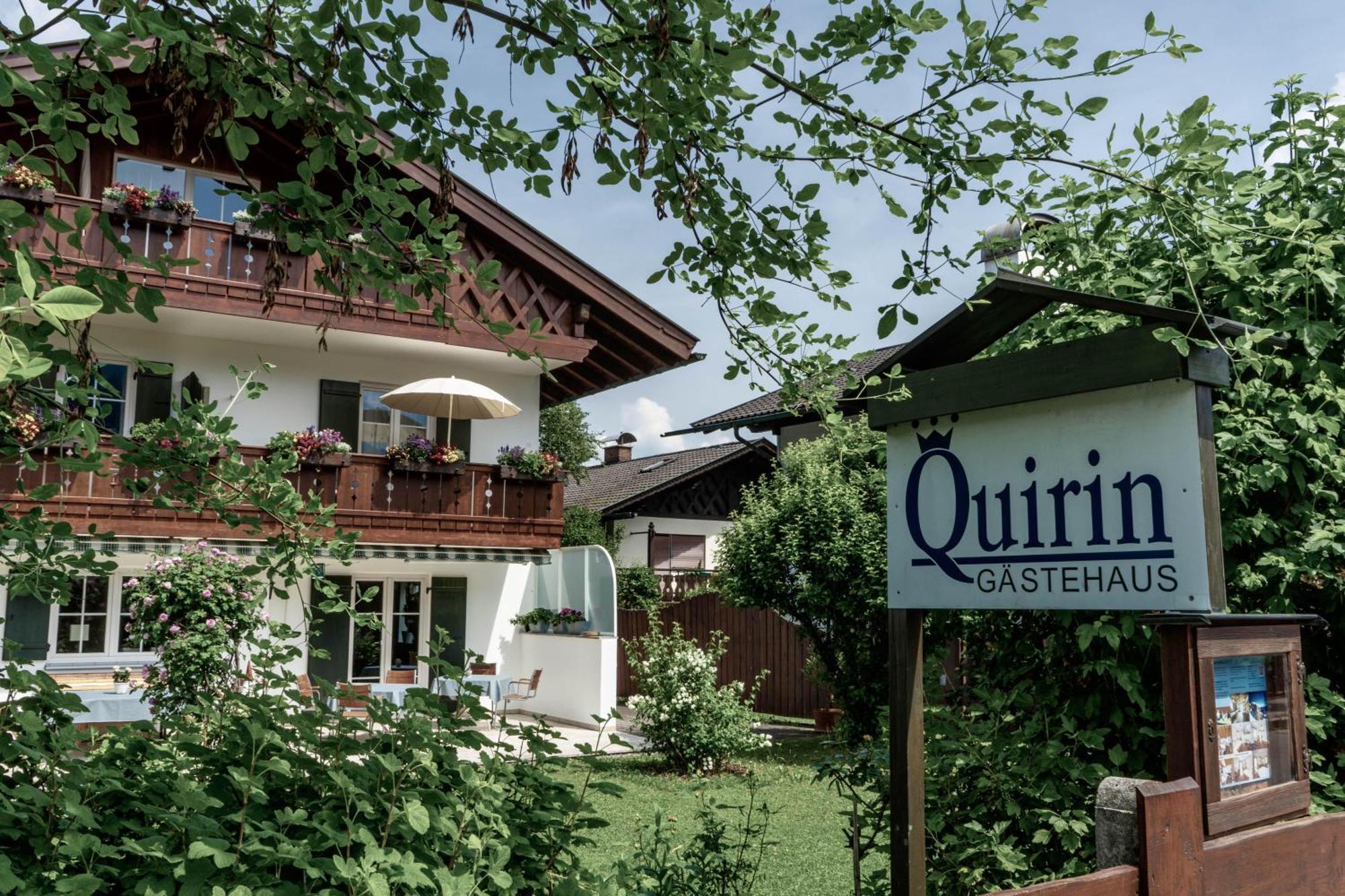 Gaestehaus Quirin Гармиш-Партенкирхен Екстериор снимка